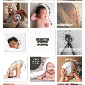 Instagram Post Design Pack – para pediatras