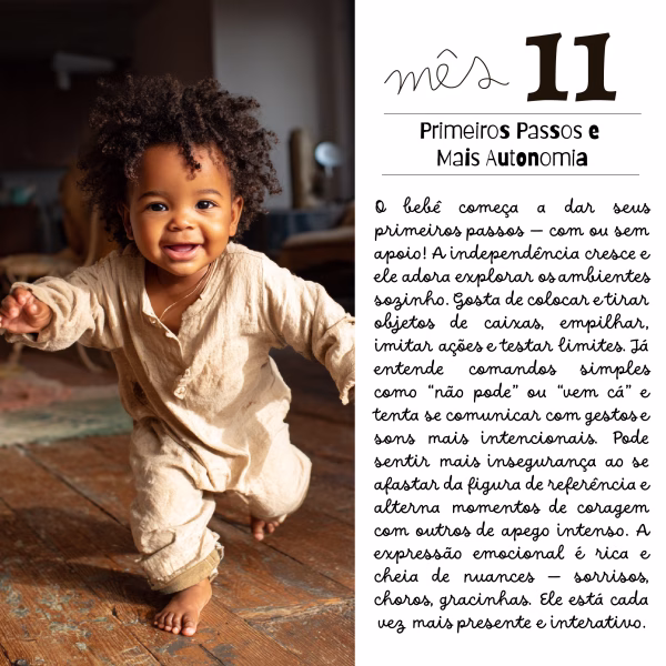 pacote de postagens prontas sobre desenvolvimento do bebê
